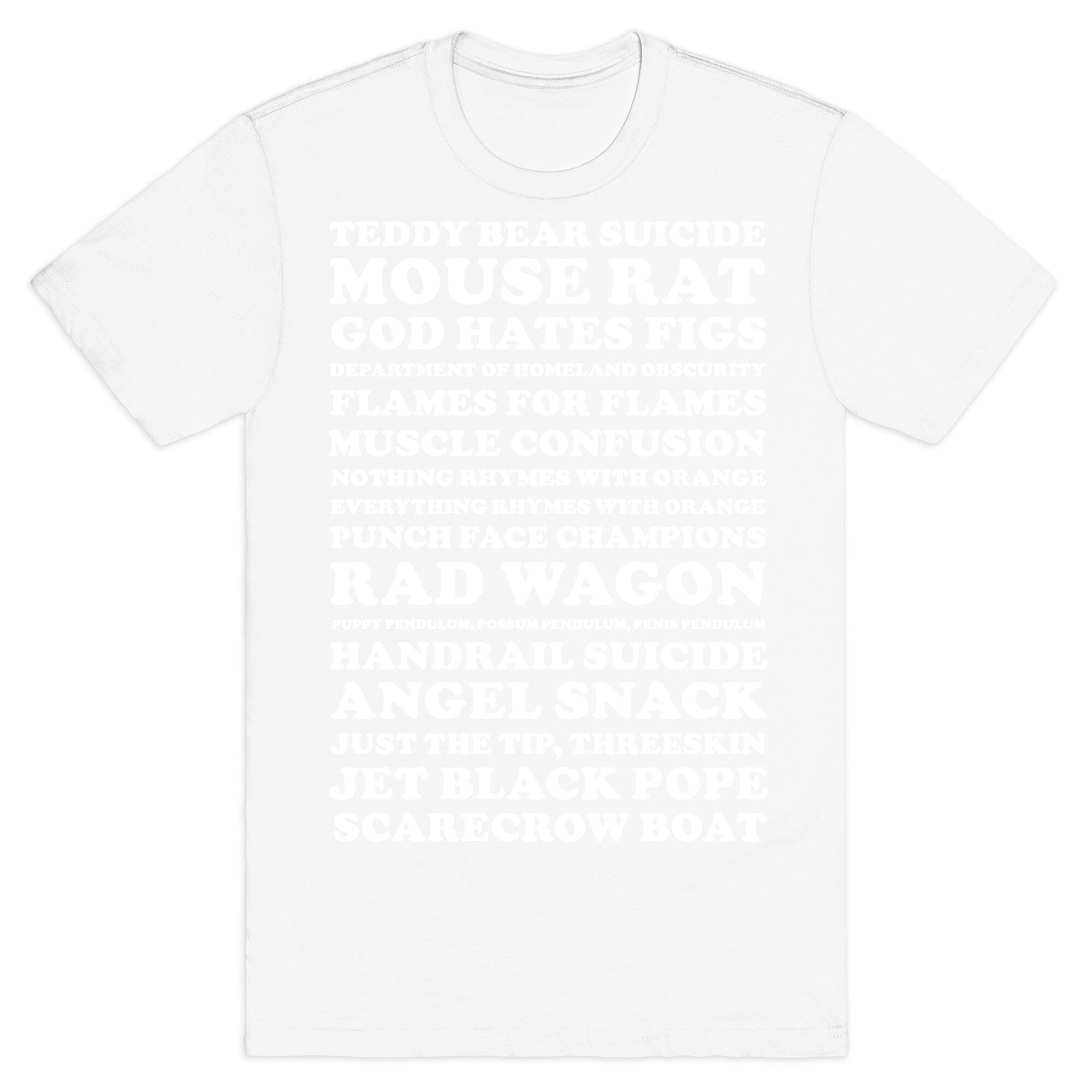 Andy Dwyer Band Names T-Shirt